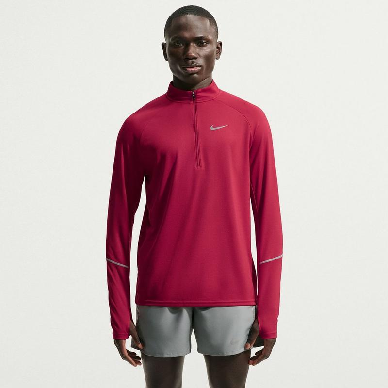 Nike Haut &agrave; demi-glissi&egrave;re Miler Dri-FIT pour hommes