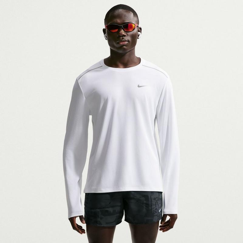 Nike Haut &agrave; manches longues Miler Dri-FIT pour hommes