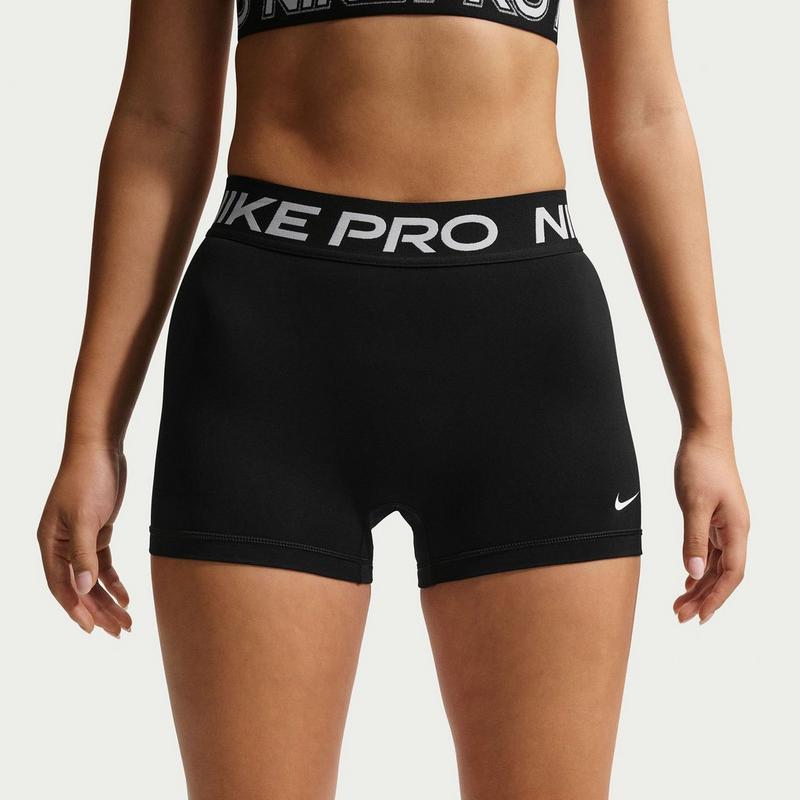Nike Short Pro &agrave; taille mi-haute de 3 po pour femmes