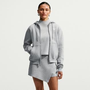 Nike Women's Studio Fleece Medium Weight Full-Zip Hoodie