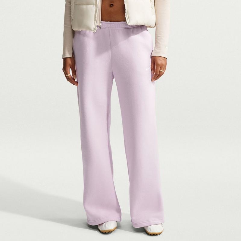 Nike Pantalon &agrave; jambe large en molleton Studio pour femmes