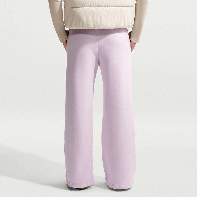 Nike Pantalon &agrave; jambe large en molleton Studio pour femmes