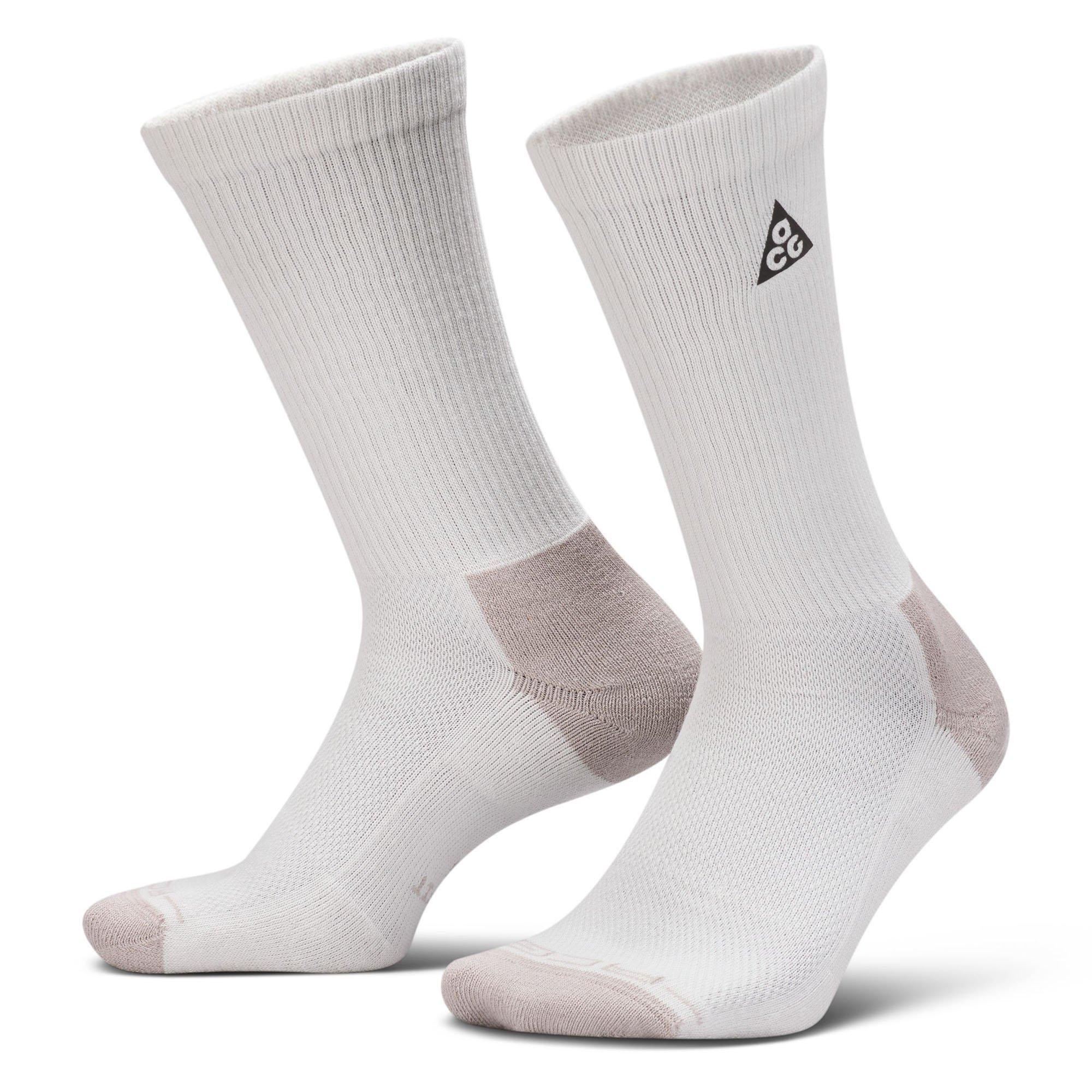 Nike | Unisex ACG Everyday Elevated Crew Socks, Photon Dust, Size Large