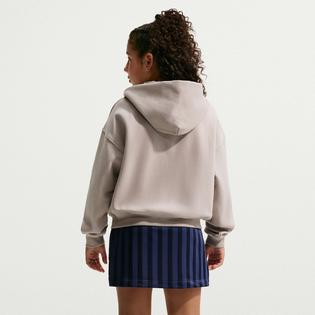 Nike Chandail &agrave; capuchon avec glissi&egrave;re Sportswear Studio pour filles juniors [7-16]