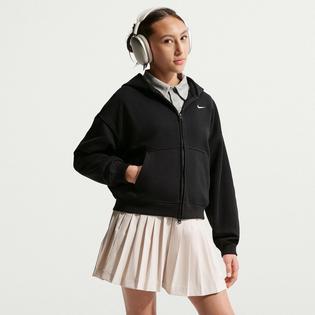 Nike Chandail &agrave; capuchon avec glissi&egrave;re Sportswear Studio pour filles juniors [7-16]