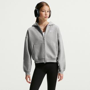 Nike Chandail &agrave; capuchon avec glissi&egrave;re Sportswear Studio pour filles juniors [7-16]