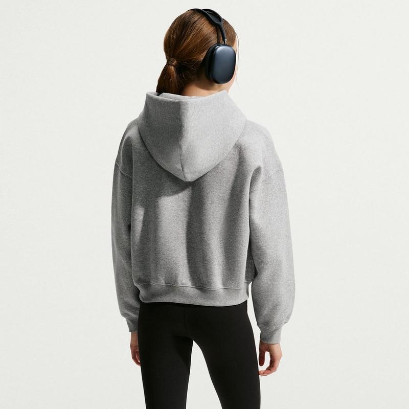 Nike Chandail &agrave; capuchon avec glissi&egrave;re Sportswear Studio pour filles juniors [7-16]
