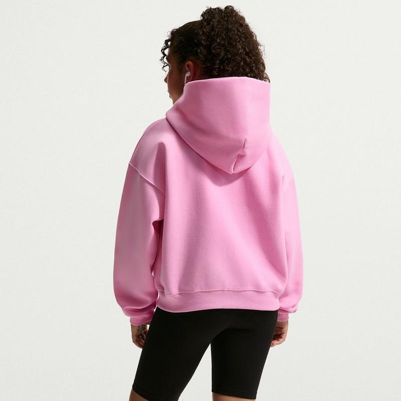 Nike Chandail &agrave; capuchon avec glissi&egrave;re Sportswear Studio pour filles juniors [7-16]