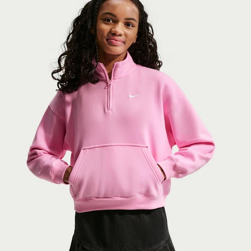 Nike Chandail avec glissi&egrave;re 1/4 Sportswear Studio pour filles juniors [7-16]
