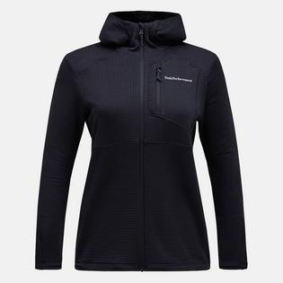 Peak Performance Women's Trail Polartec® Power Grid Zip Hooded Jacket