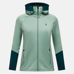 Peak Performance Veste &agrave; capuchon interm&eacute;diaire Rider Essentials pour femmes