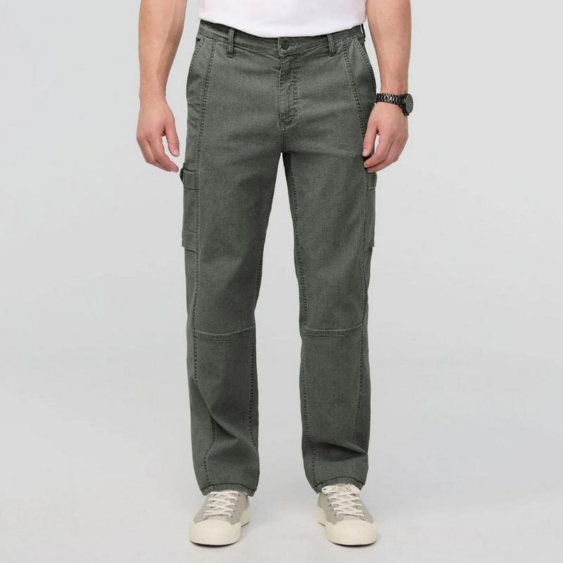 DUER Pantalon en toile extensible 7 poches pour hommes