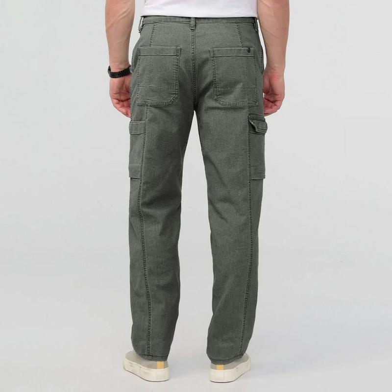 DUER Pantalon en toile extensible 7 poches pour hommes