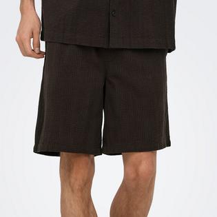 Only & Sons Men's Cruz Seersucker Short