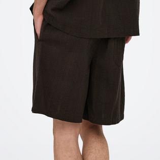Only & Sons Men's Cruz Seersucker Short