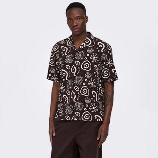 Only & Sons Men's Cruz Seersucker Resort Shirt