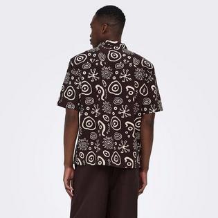 Only & Sons Men's Cruz Seersucker Resort Shirt
