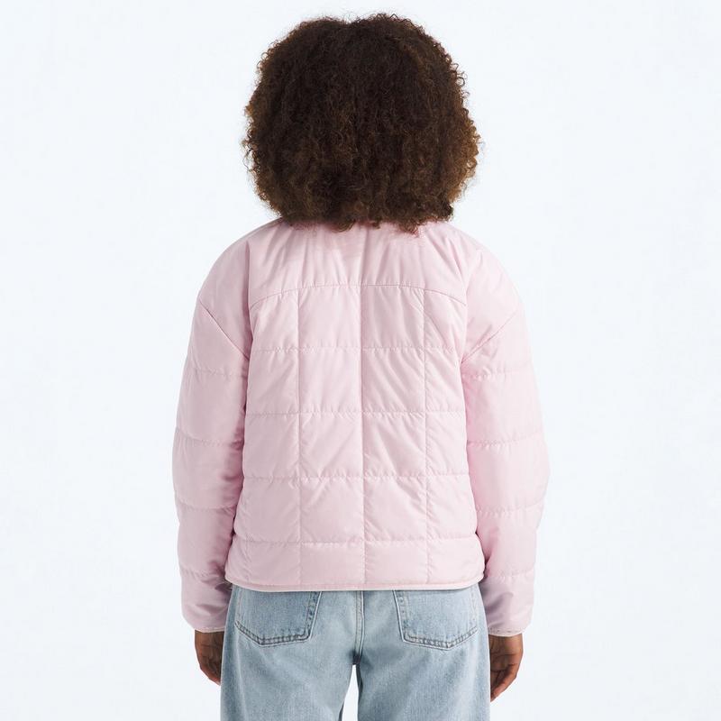 The North Face Veste r&eacute;versible &agrave; glissi&egrave;re compl&egrave;te Shasta pour filles juniors [7-20]