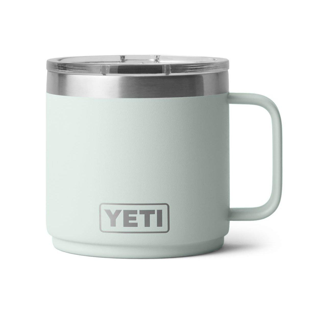 YETI | Rambler Stackable Mug with DuraSip Ceramic Lining, Ridgeline, Size 14 oz