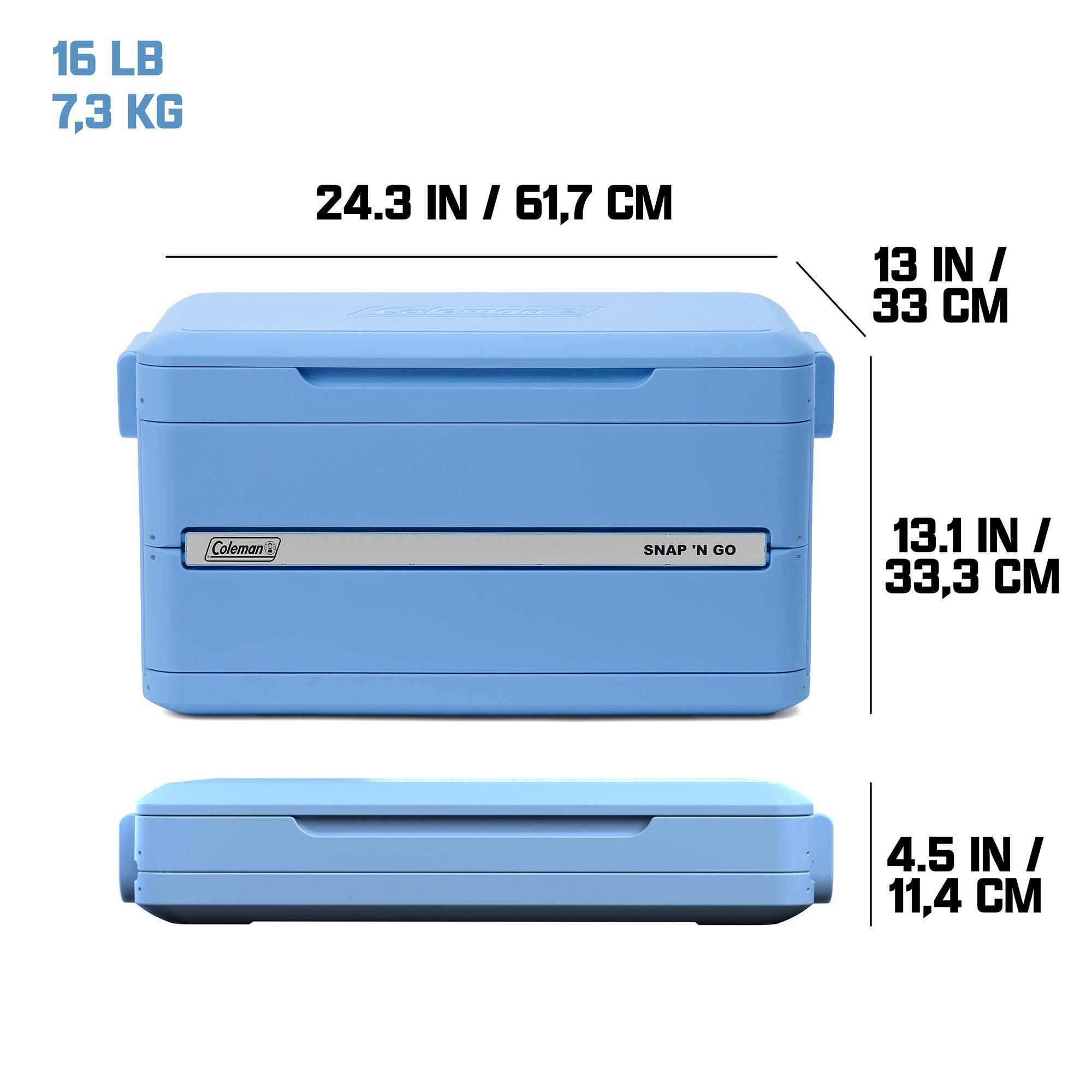 Snap 'N Go Collapsible Cooler (45 Quart) | Coleman | Sporting Life