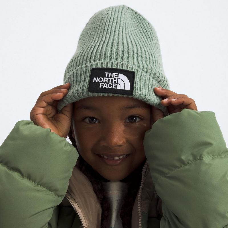 The North Face Tuque &agrave; revers TNF Logo Box pour enfants [5-10+]