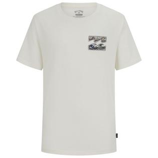 Billabong T-shirt Crayon Wave pour gar&ccedil;ons juniors [8-16]