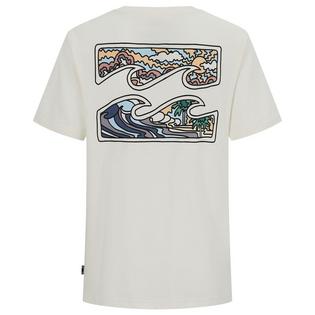 Billabong T-shirt Crayon Wave pour gar&ccedil;ons juniors [8-16]