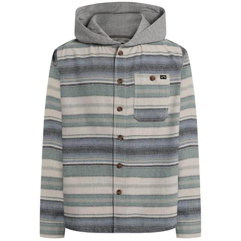 Billabong Chemise en flanelle &agrave; capuchon Baja pour gar&ccedil;ons juniors [8-16]