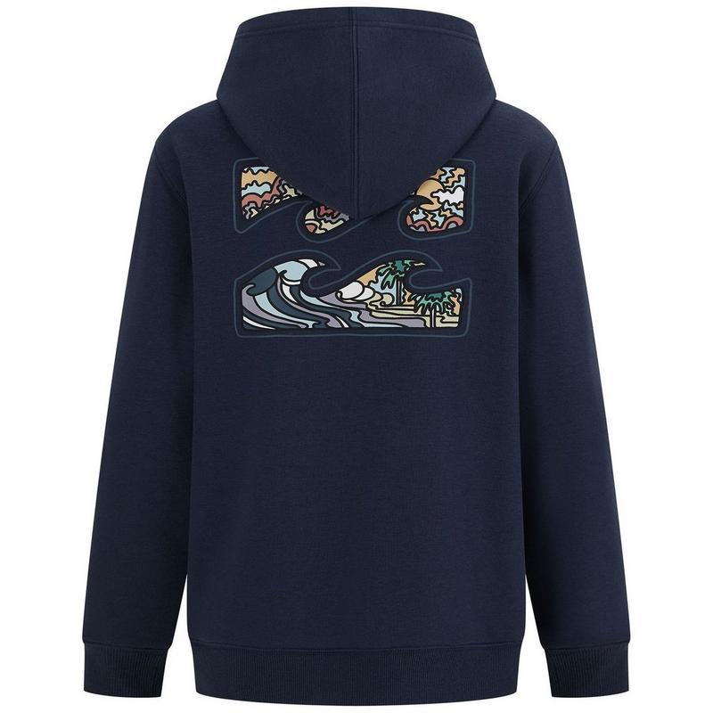 Billabong Chandail &agrave; capuchon Crayon Wave pour gar&ccedil;ons juniors [8-16]