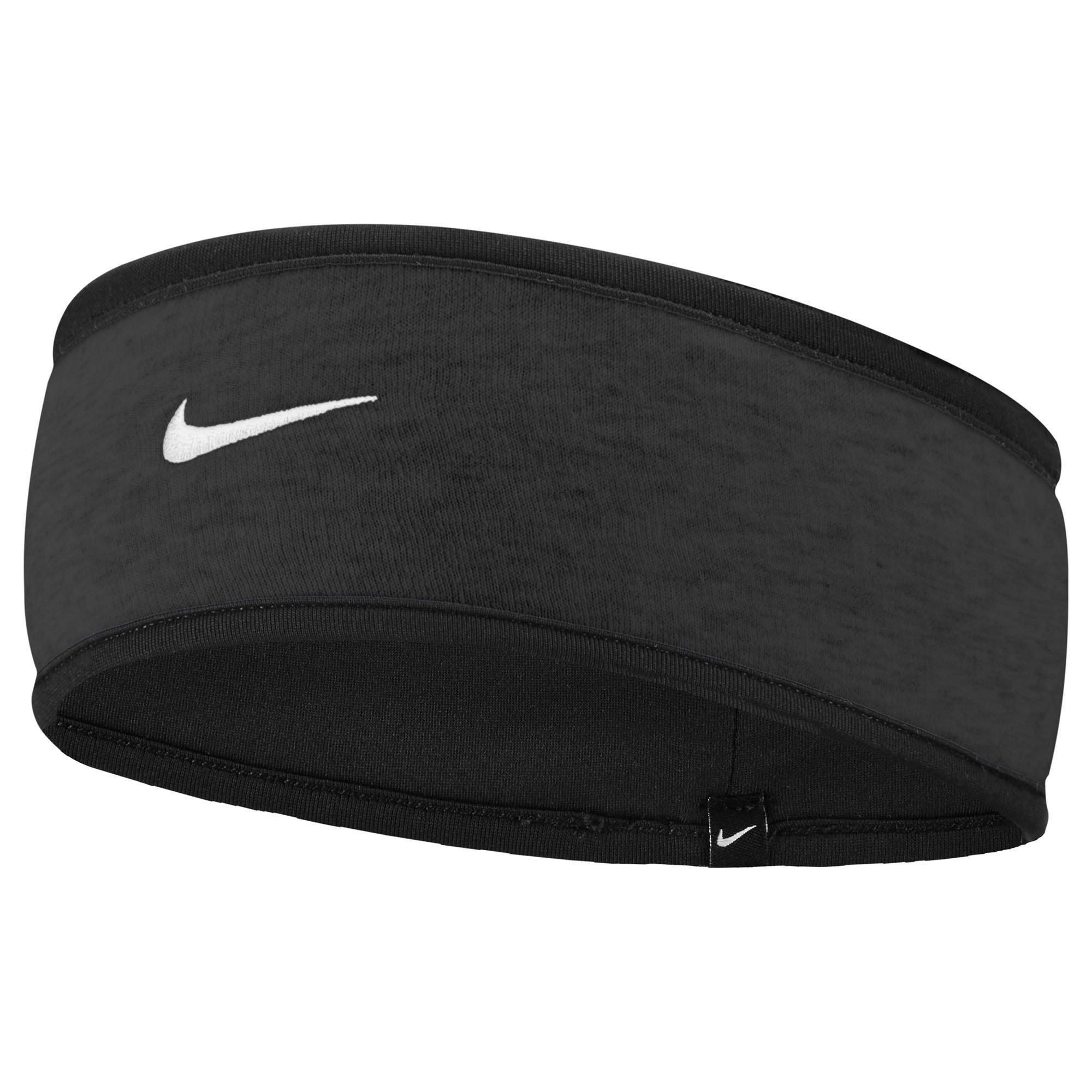 Nike | Women's Studio Fleece Headband, Black Heather