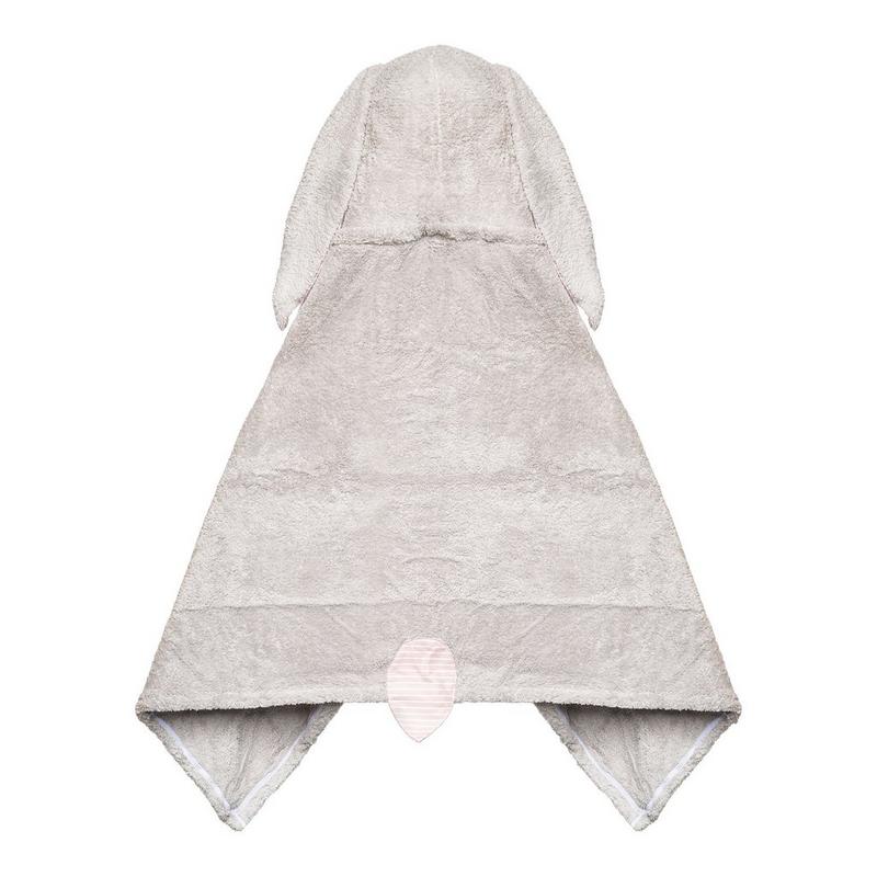 WACi Serviette &agrave; capuchon en peluche pour enfants