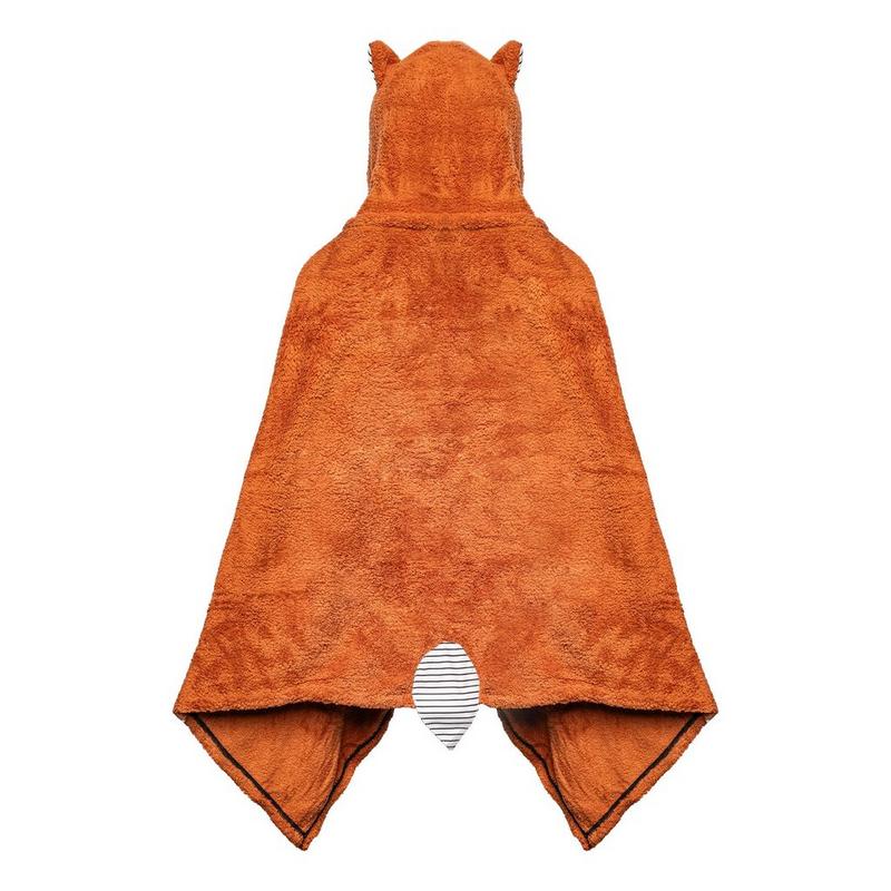 WACi Serviette &agrave; capuchon en peluche pour enfants