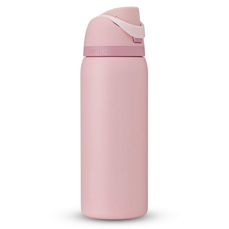 Owala FreeSip Water Bottle (32 oz - Rose Quartz)