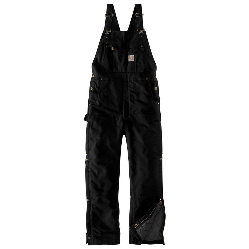 Carhartt Men's Firm Duck Insulated Bib Overall