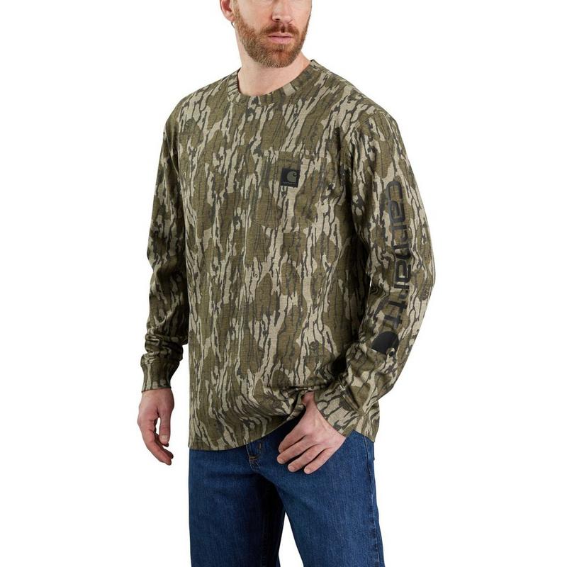 Carhartt Haut &agrave; manches longues camo Dearborn pour hommes