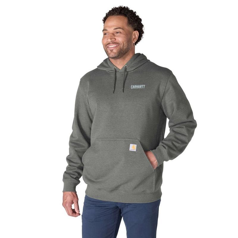 Carhartt Men's Paxton Logo Graphic Hoodie