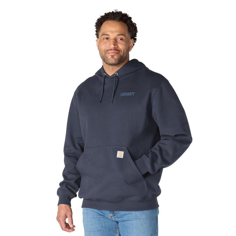 Carhartt Men's Paxton Logo Graphic Hoodie