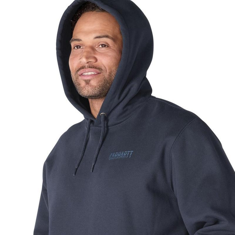 Carhartt Men's Paxton Logo Graphic Hoodie