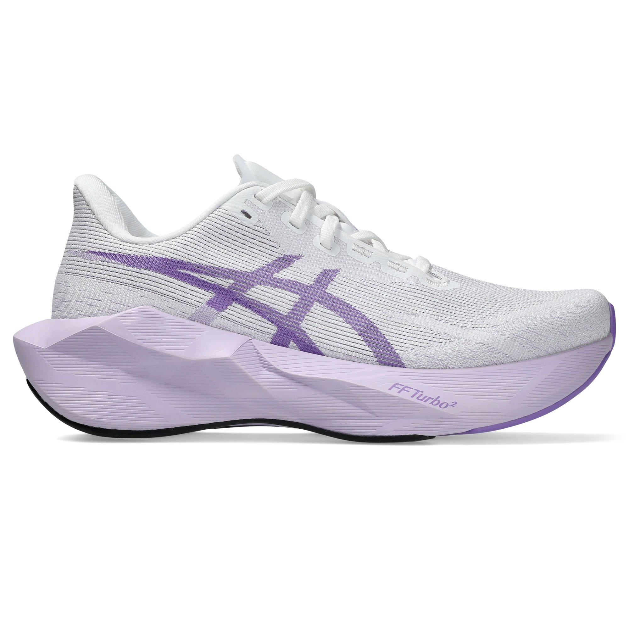 ASICS | Women's NOVABLAST 6 Running Shoes, White Murasaki