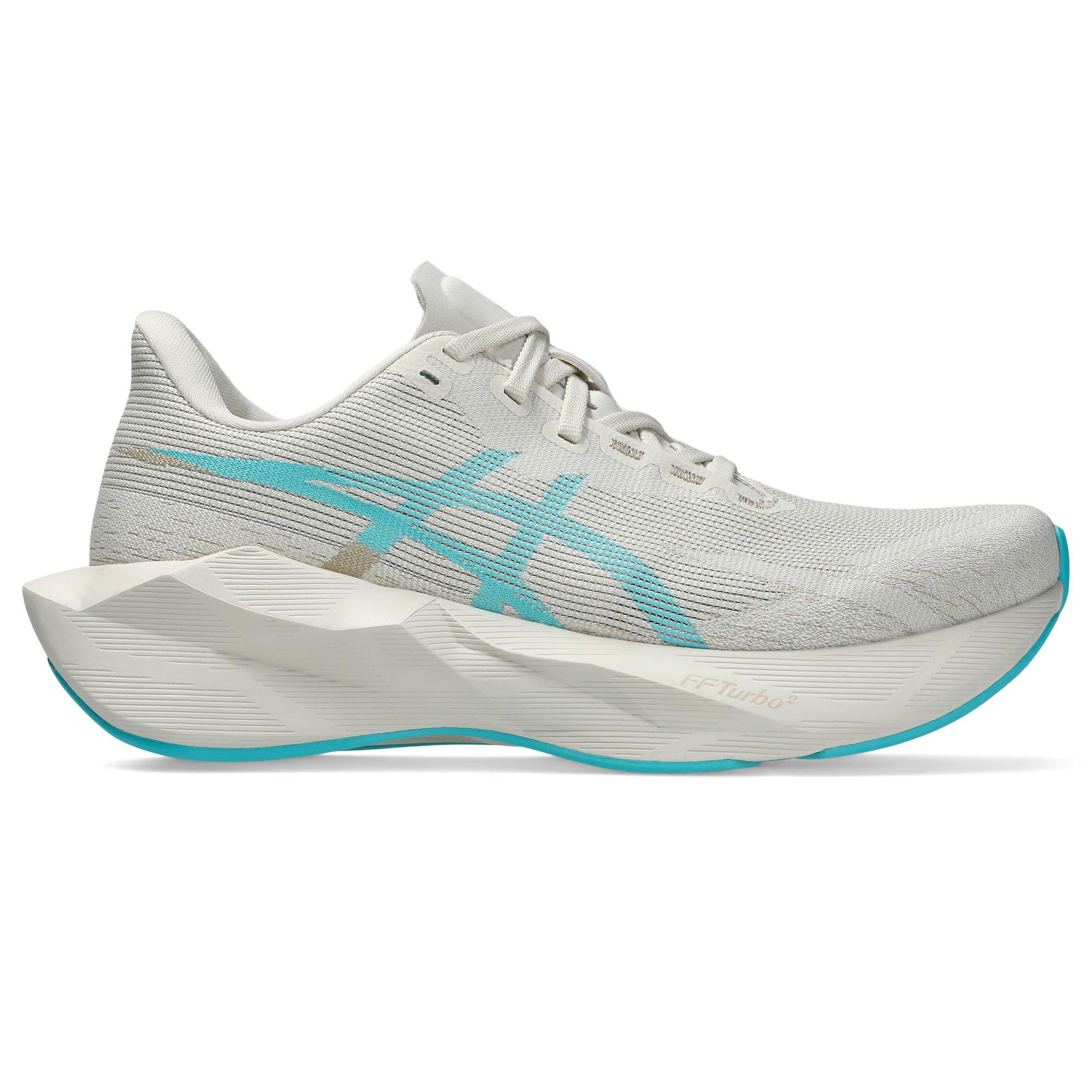 ASICS | Women's NOVABLAST 6 Running Shoes, Soft Oat Energy Aqua