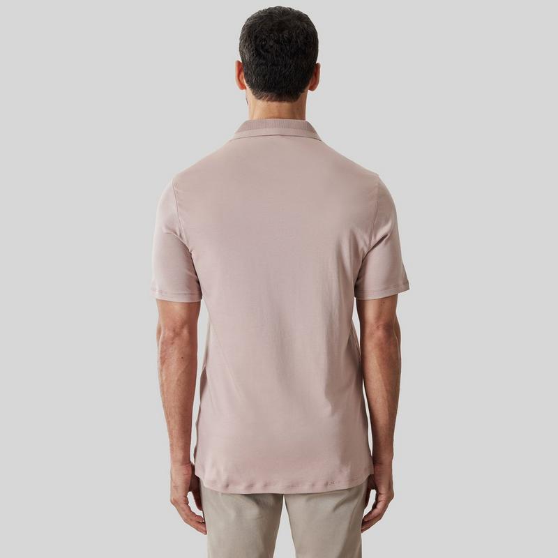 Robert Barakett Polo &agrave; col textur&eacute; Barakett pour hommes