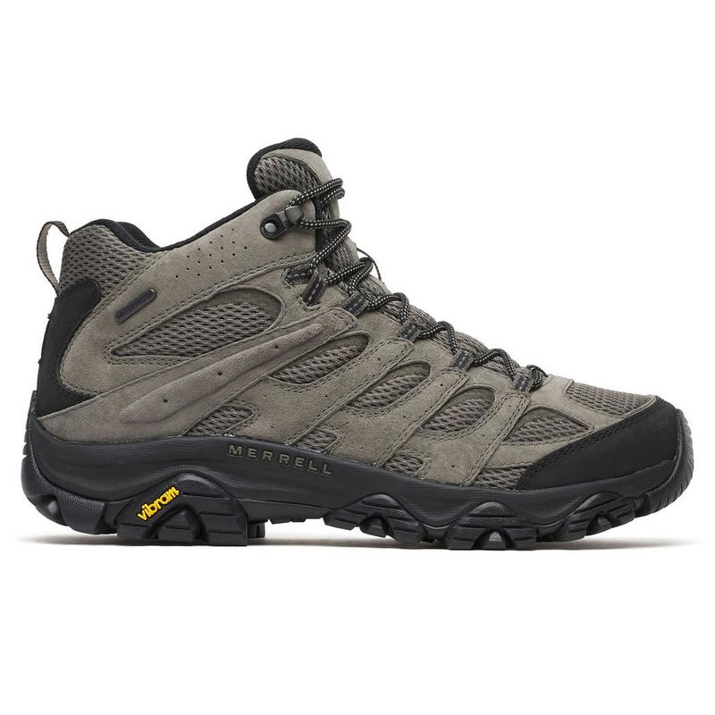 Merrell Bottes de randonn&eacute;e imperm&eacute;ables mi-hautes Moab 3 pour hommes