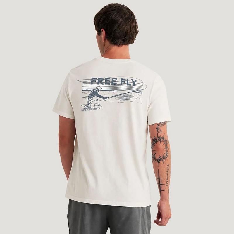 Free Fly Men's Retro Cast T-Shirt