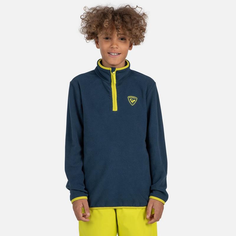 Rossignol Haut en molleton Strawpile &agrave; demi-glissi&egrave;re pour juniors [8-16]