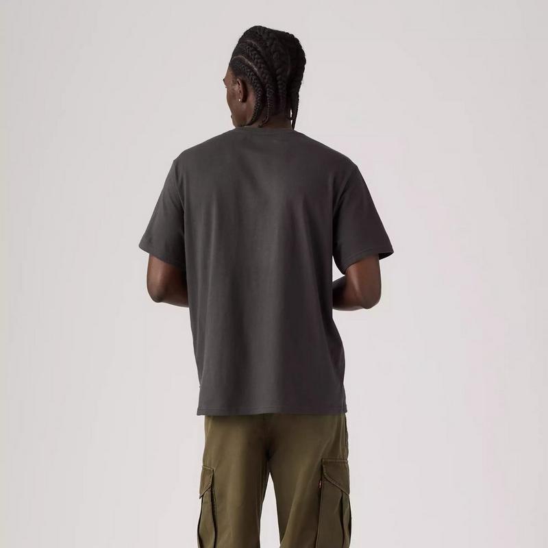 Levi's T-shirt graphique &agrave; coupe d&eacute;contract&eacute;e pour hommes