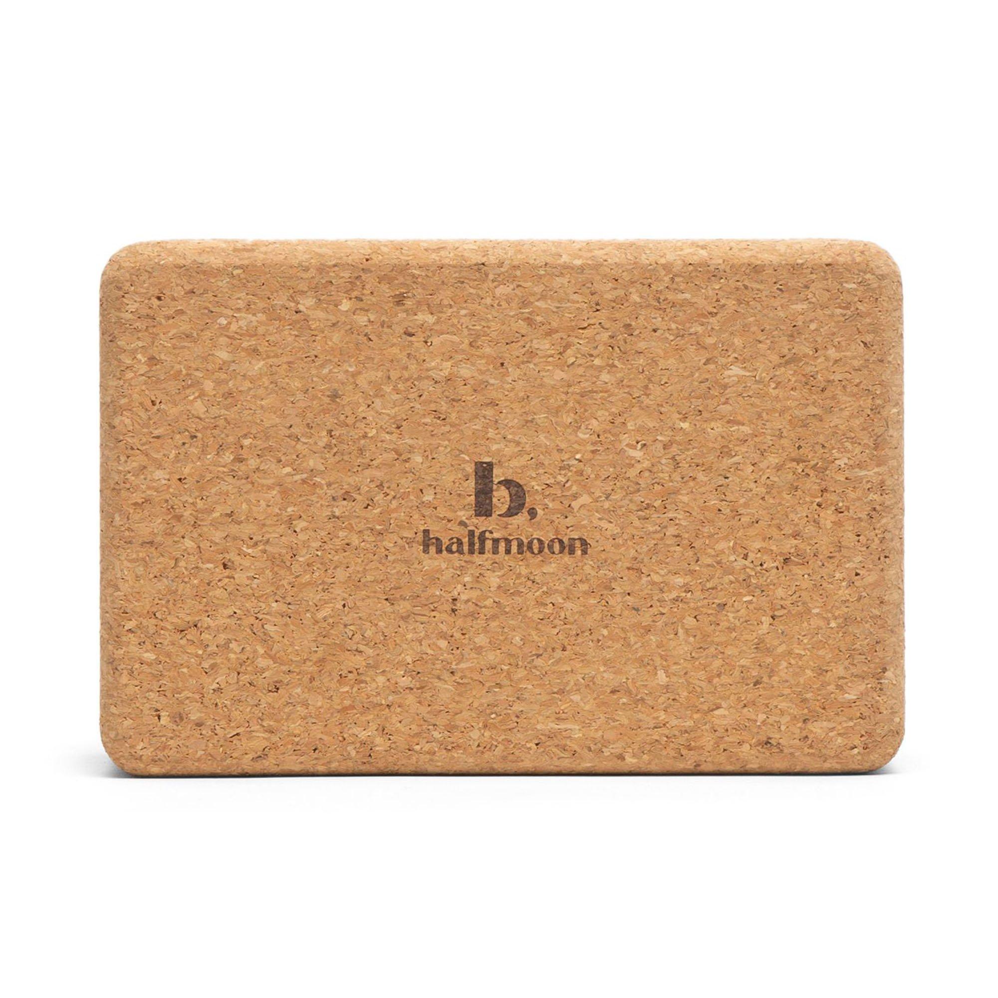 b, halfmoon | 4" Cork Block, Natural Cork
