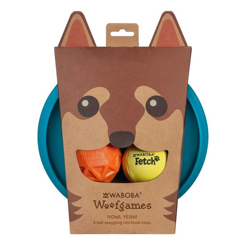 Waboba Ensemble de jouets pour chiens WoofGames