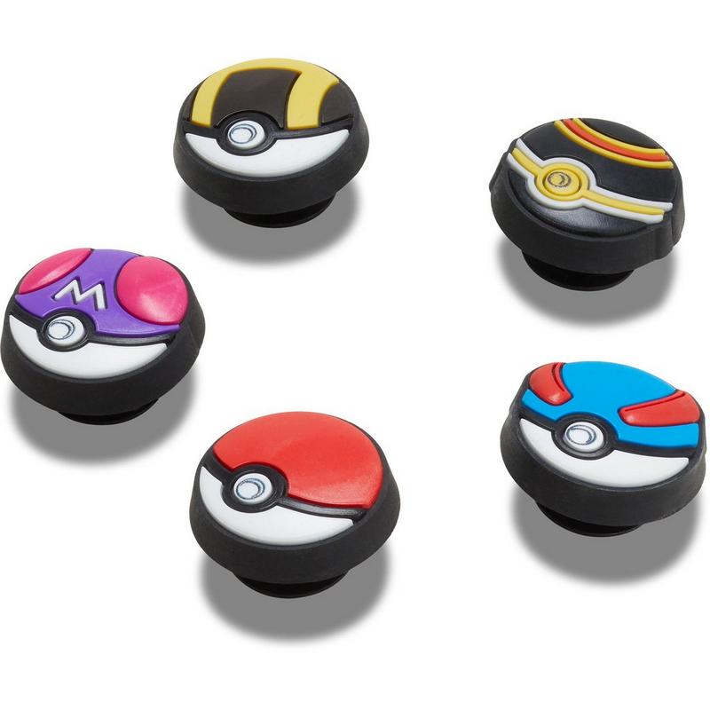 Crocs Breloques de chaussure Pok&eacute; Ball Jibbitz (paquet de 5)