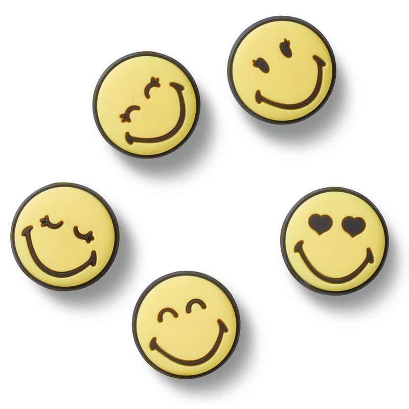 Crocs Breloques de chaussure Smileyworld II Jibbitz (paquet de 5)