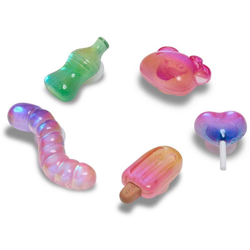 Crocs Breloques Jelly Candy Jibbitz (paquet de 5)